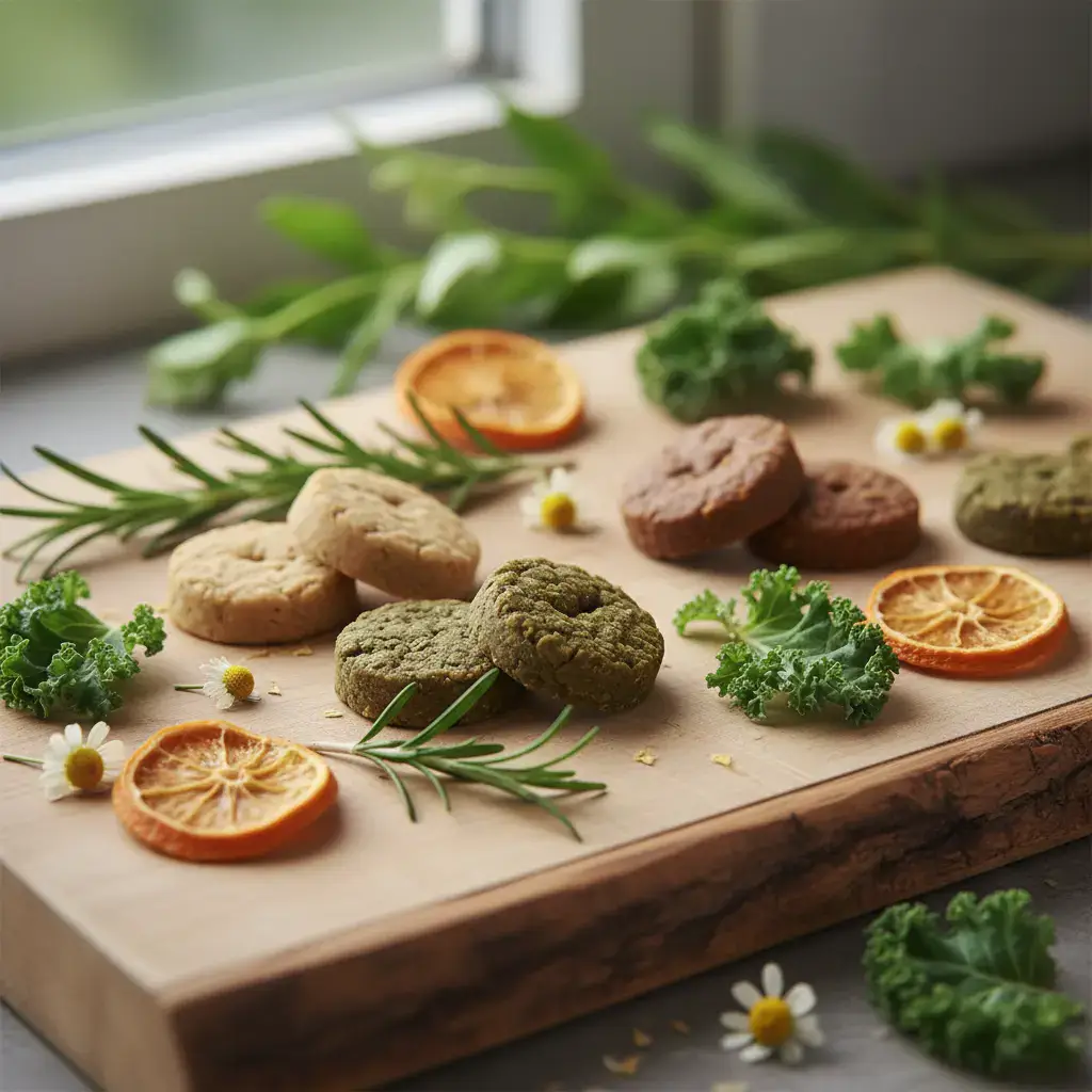 Natural vegan pet treats